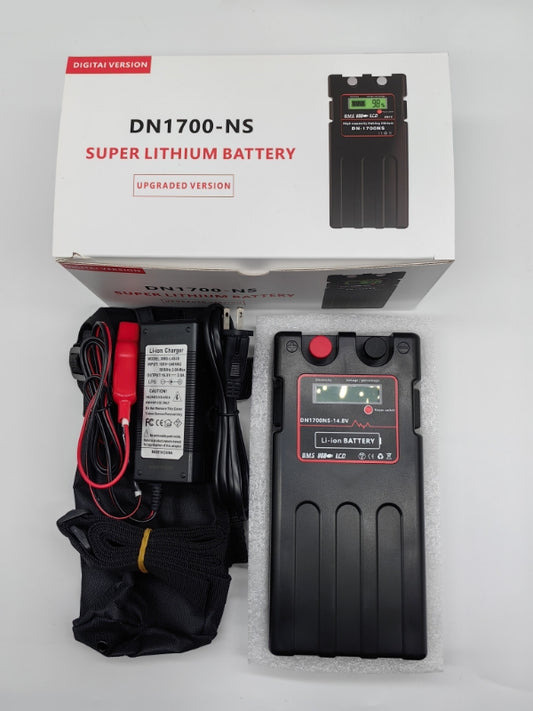 Palmarius DN-1700NS Super Lithium Battery (new and improved with dual USB Ports)